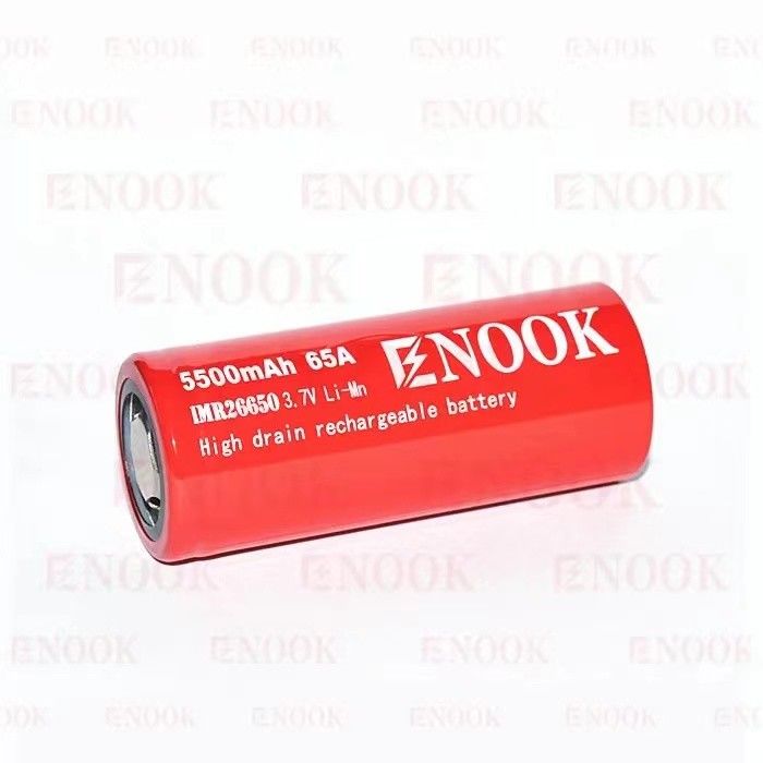 5500mAh 3.7V batteria agli ioni di litio 26650 ricaricabile 18650 batteria ad alto scarico