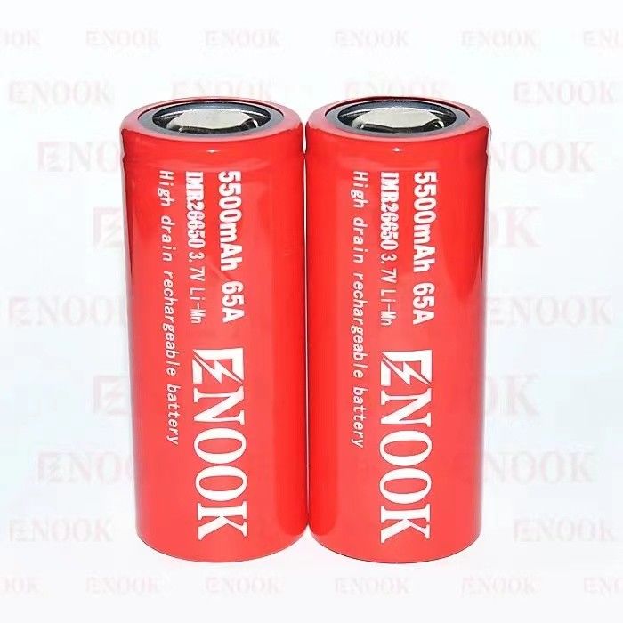 5500mAh 3.7V batteria agli ioni di litio 26650 ricaricabile 18650 batteria ad alto scarico