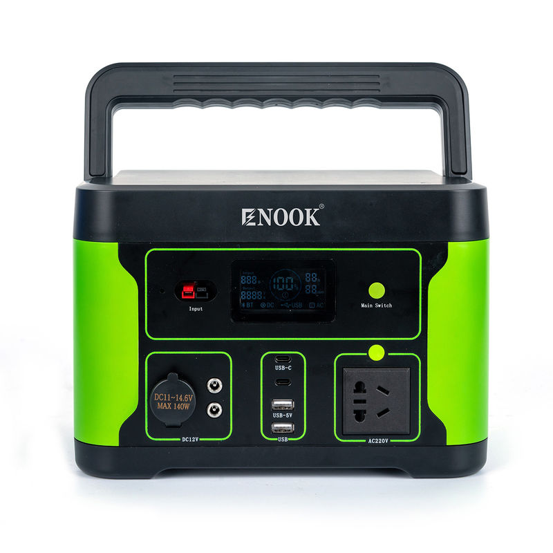 Centrale di alimentazione portatile solare esterna di emergenza 500W Tipo di batteria LFP