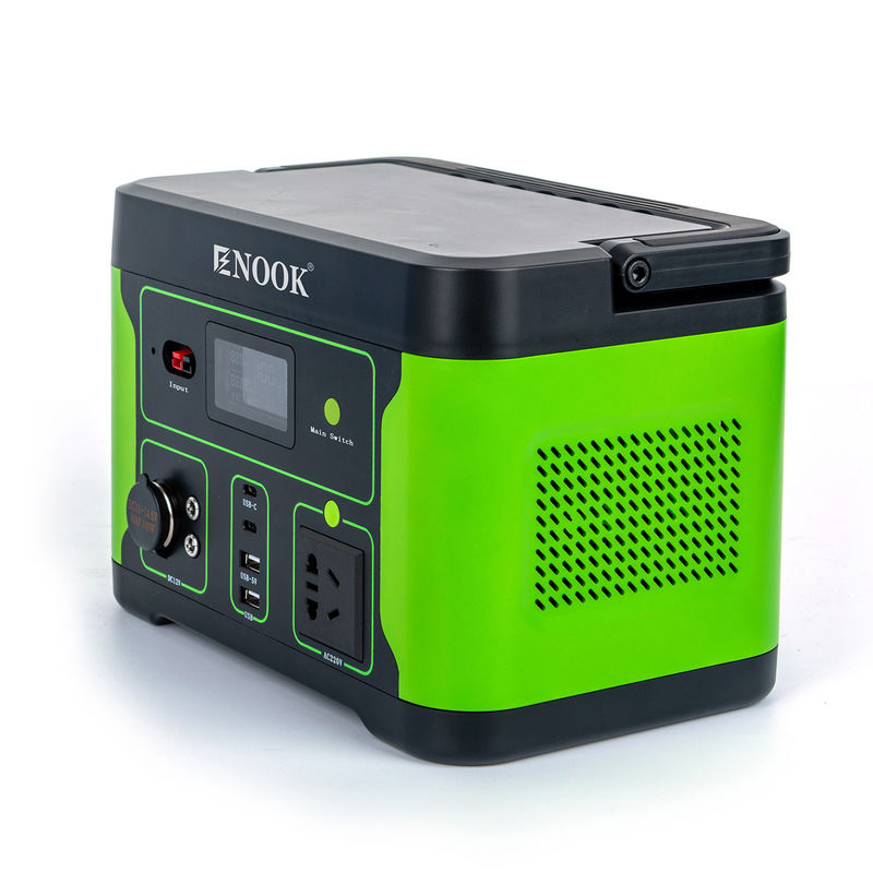 Centrale di alimentazione portatile solare esterna di emergenza 500W Tipo di batteria LFP