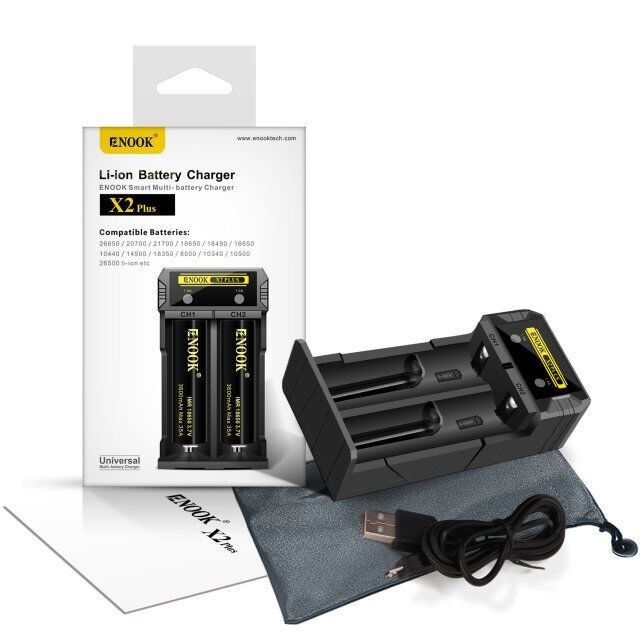 DC 3.6 V / 3.7 V caricabatterie ricaricabili per batterie agli ioni di litio