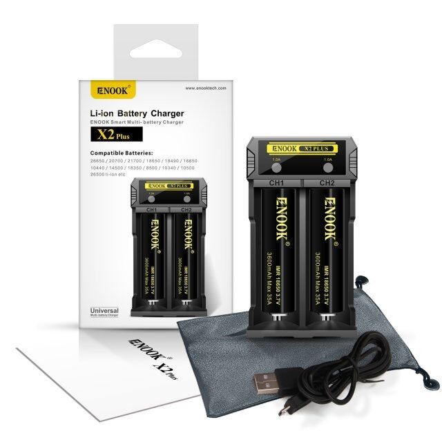 DC 3.6 V / 3.7 V caricabatterie ricaricabili per batterie agli ioni di litio
