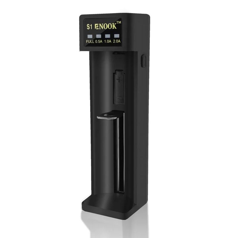 Caricabatterie Li-Ion a corrente continua 4.2V Smart Multi Charger con corrente 2A 1A 0.5A
