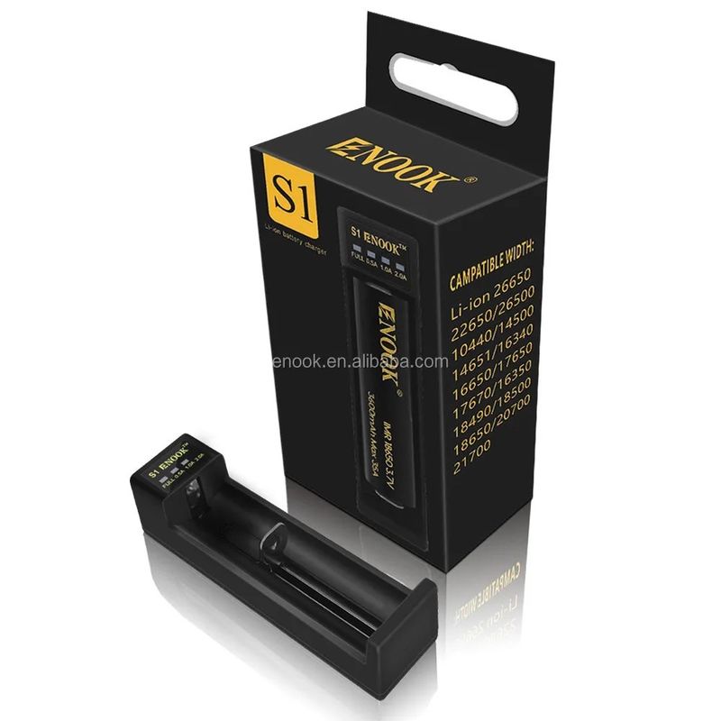 Caricabatterie Li-Ion a corrente continua 4.2V Smart Multi Charger con corrente 2A 1A 0.5A