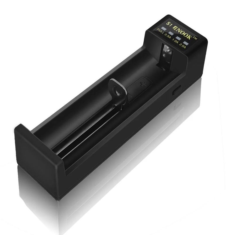 Caricabatterie Li-Ion a corrente continua 4.2V Smart Multi Charger con corrente 2A 1A 0.5A