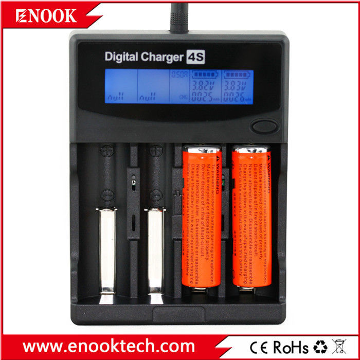 Smart 4 slot AA AAA caricabatterie DC3.6V / 3.7V caricabatterie ricaricabile