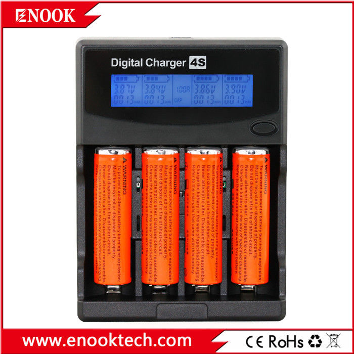 Smart 4 slot AA AAA caricabatterie DC3.6V / 3.7V caricabatterie ricaricabile