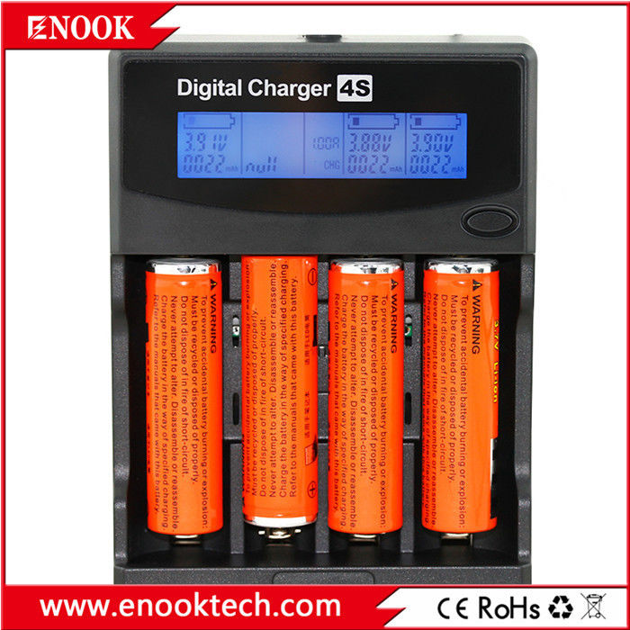 Smart 4 slot AA AAA caricabatterie DC3.6V / 3.7V caricabatterie ricaricabile