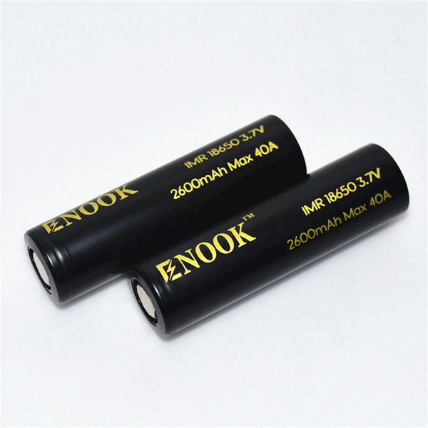 Enook batteria globe 18650 batteria alti livelli di scarica enook 18650 2600mAh 40A 18650 batteria agli ioni di litio