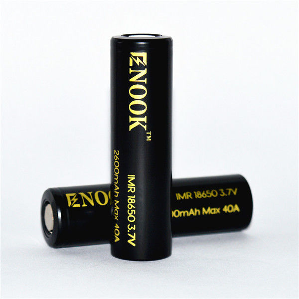 Enook batteria globe 18650 batteria alti livelli di scarica enook 18650 2600mAh 40A 18650 batteria agli ioni di litio