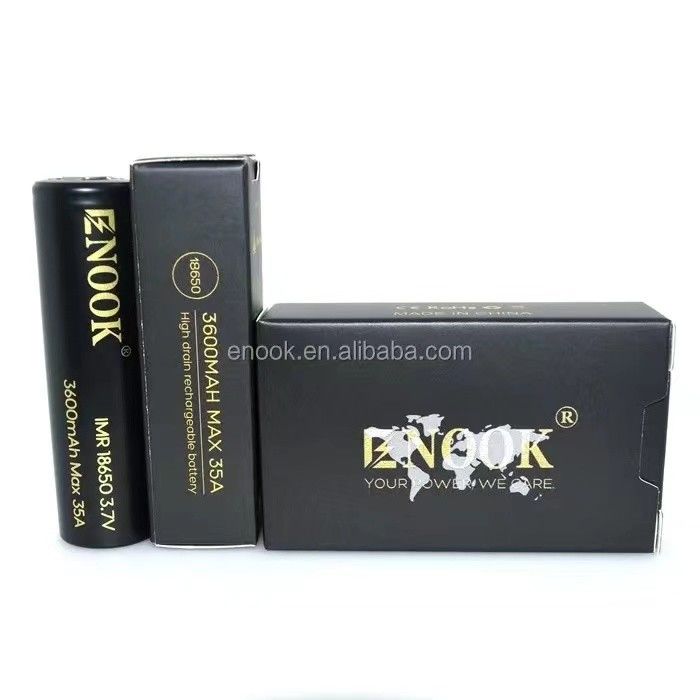 18650 Batteria ricaricabile agli ioni di litio 3.7V 3600mAh Tipo piatto