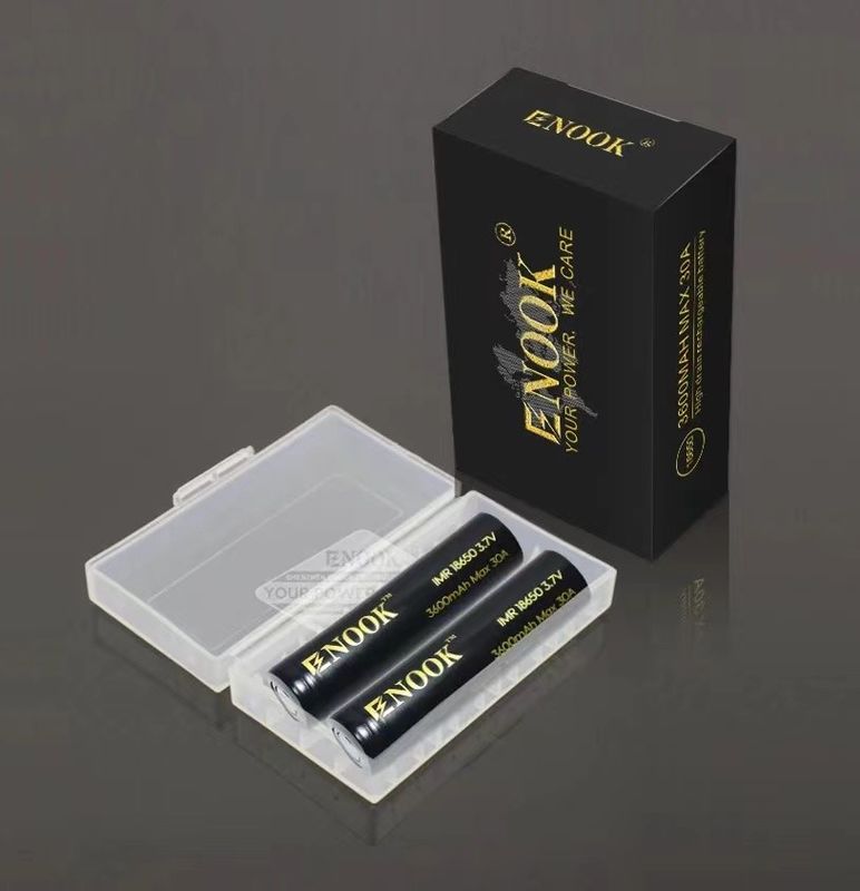 18650 Batteria ricaricabile agli ioni di litio 3.7V 3600mAh Tipo piatto