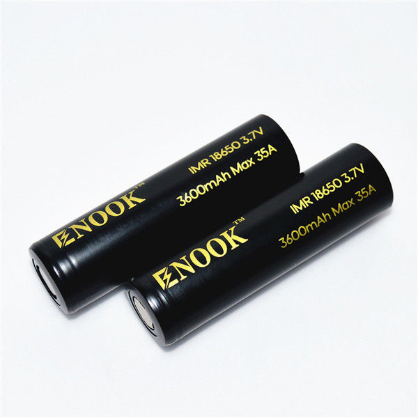 18650 Batteria ricaricabile agli ioni di litio 3.7V 3600mAh Tipo piatto