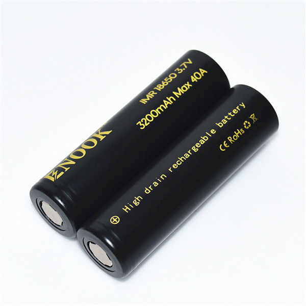 Produttore 3.7V Cella ricaricabile Enook 18650 3200mAh MAX 30A Cdr20 Batteria al litio agli ioni di litio