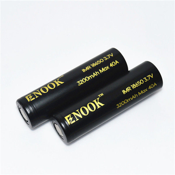 Produttore 3.7V Cella ricaricabile Enook 18650 3200mAh MAX 30A Cdr20 Batteria al litio agli ioni di litio