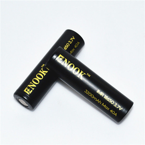 Produttore 3.7V Cella ricaricabile Enook 18650 3200mAh MAX 30A Cdr20 Batteria al litio agli ioni di litio