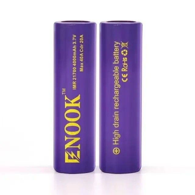Batteria ricaricabile a ioni di litio 3.7V 4000mAh 21700 per scooter e-bike