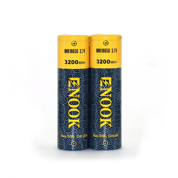 18650 Piccola batteria agli ioni di litio 30A 3.7v 3200mah Batteria ricaricabile per utensili elettrici