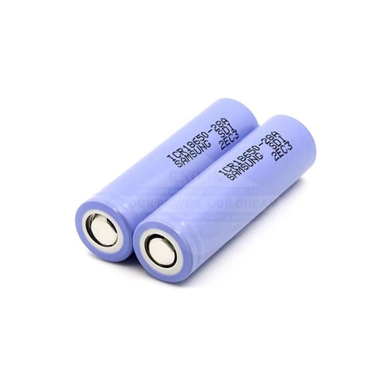 Ricaricabile 3.7 V 18650 Batteria Li-Ion 2800mAh Batteria Li-Ion ad alta potenza
