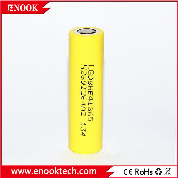 Batteria HE4 all'ingrosso, ICR18650HE4 18650 2500mAh 3.6V batteria HE4, he2 35Amps 18650 3.7v batteria polimerica agli ioni di litio