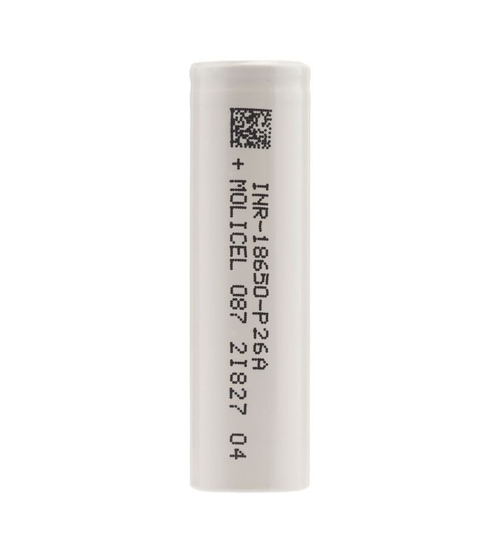 Molicel P26A 18650 Batteria Cellula Ioni di litio 35A 3.7 V Batteria ricaricabile 2600mah