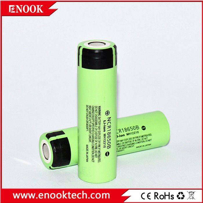 Performance di stoccaggio eccellente Batteria agli ioni di litio NCR18650B Batterie al litio da 3400mah per 18650B con 3,7v per batterie