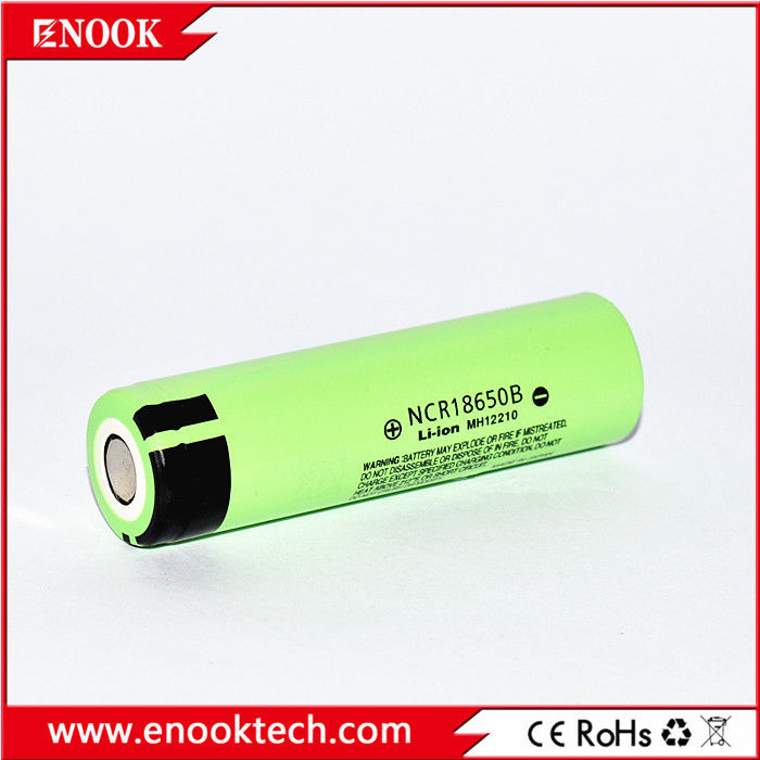 Performance di stoccaggio eccellente Batteria agli ioni di litio NCR18650B Batterie al litio da 3400mah per 18650B con 3,7v per batterie