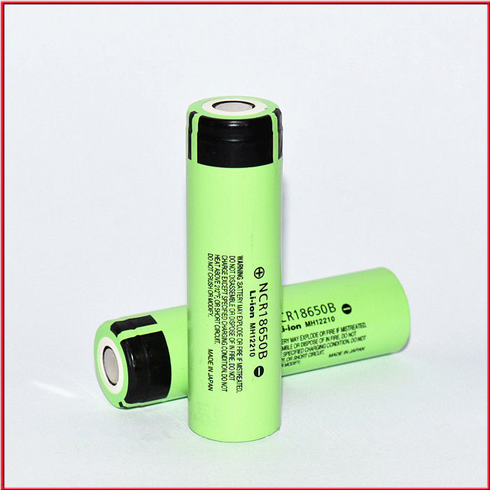 Ingrosso 100% Originale NCR 18650B Batteria agli ioni di litio Flat top Giappone Panasonic 18650B 3.7V 3400mah Batteria ricaricabile
