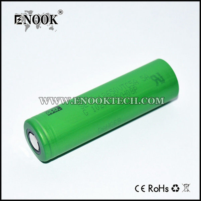 Specificità della batteria Vtc5 2600mAh all'ingrosso in batteria ricaricabile agli ioni 3.7V 18650 batteria