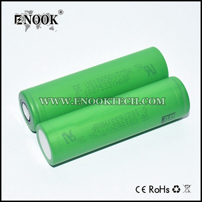 Specificità della batteria Vtc5 2600mAh all'ingrosso in batteria ricaricabile agli ioni 3.7V 18650 batteria
