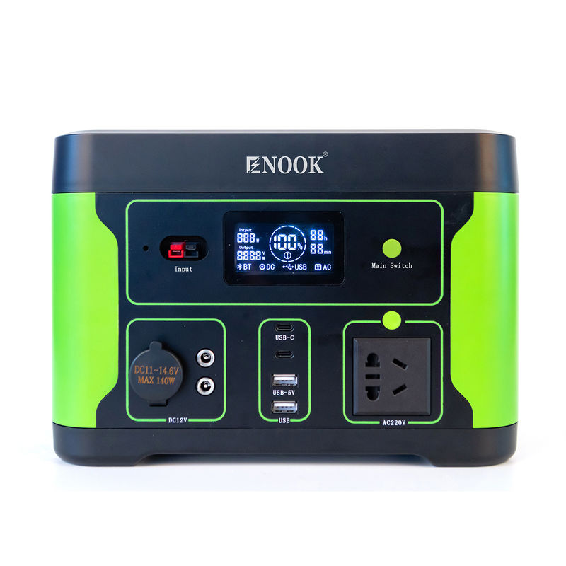 Centrale di accumulo di energia esterna Generatore solare portatile da 500W per campeggio