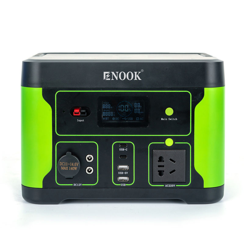 Centrale di accumulo di energia esterna Generatore solare portatile da 500W per campeggio