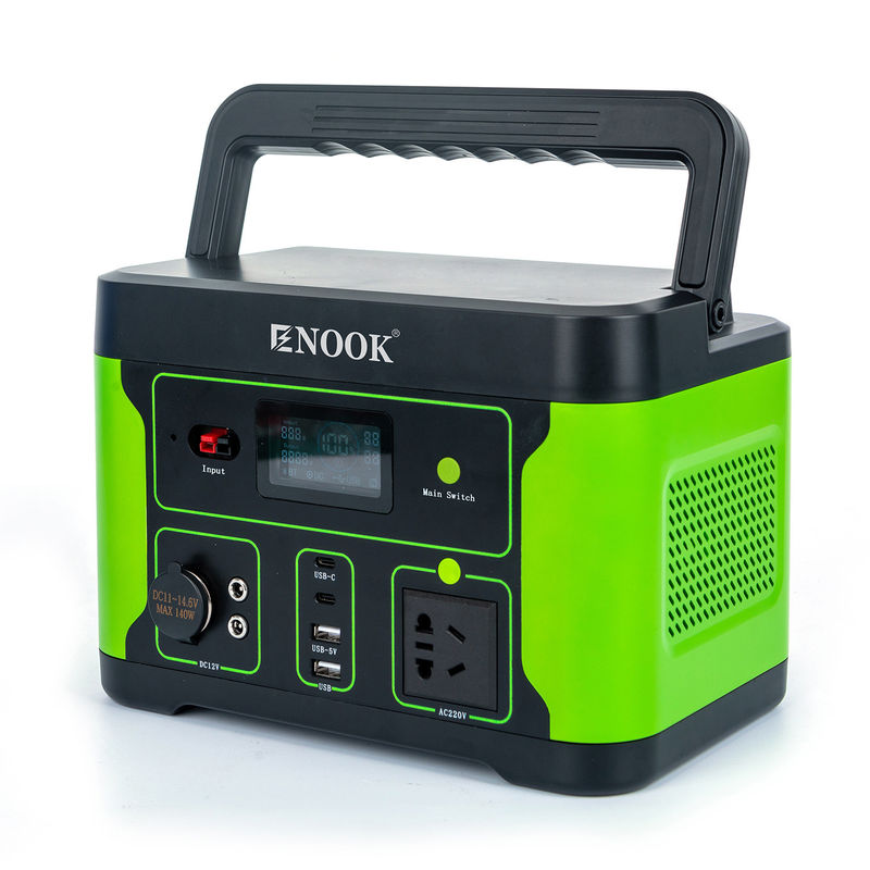 Centrale di accumulo di energia esterna Generatore solare portatile da 500W per campeggio