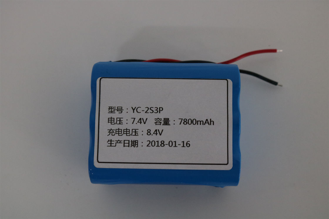 7.4 V 7800mah Batteria agli ioni di litio per biciclette e automobili elettriche