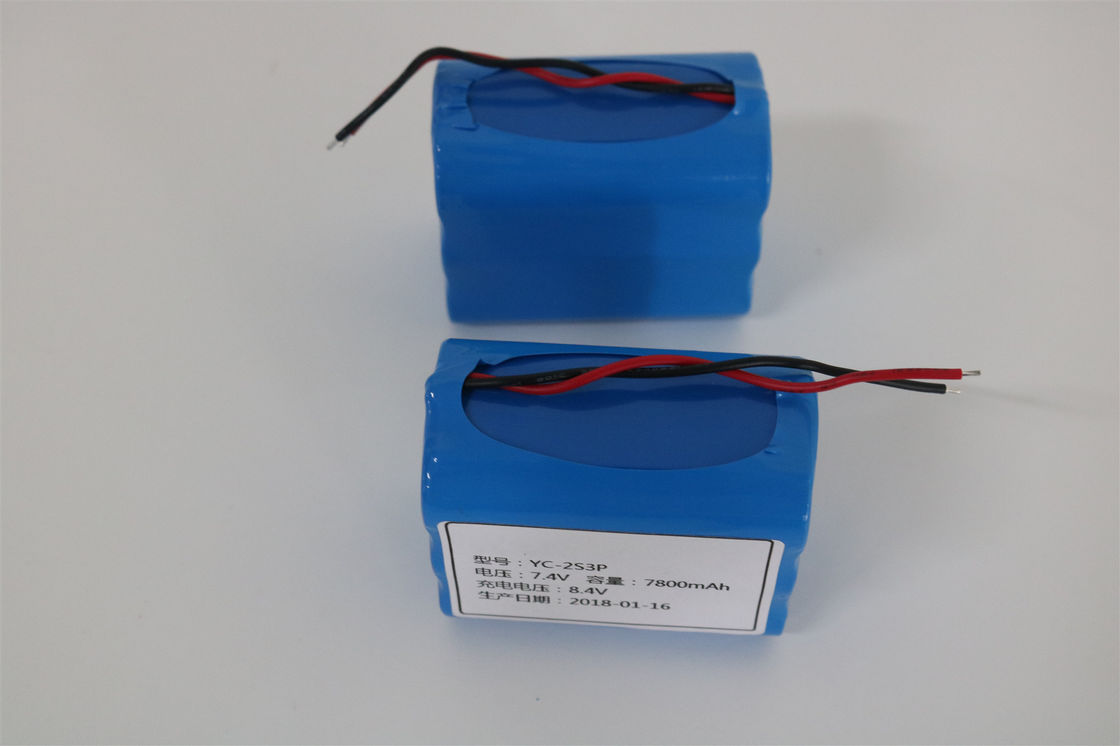 7.4 V 7800mah Batteria agli ioni di litio per biciclette e automobili elettriche