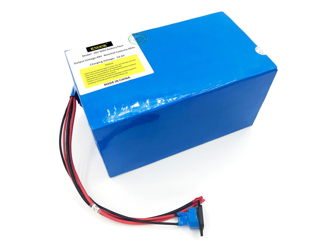 Enook Blu Tipo 48v 40ah Batteria agli ioni di litio per E Bike personalizzata