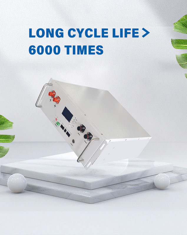 Enook Sistema di accumulo di energia solare 51.2V 100A 5KWh Batterie al litio ferro fosfato