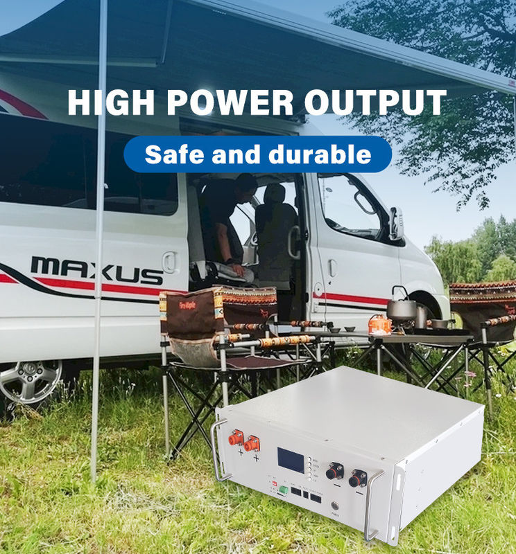Enook Sistema di accumulo di energia solare 51.2V 100A 5KWh Batterie al litio ferro fosfato
