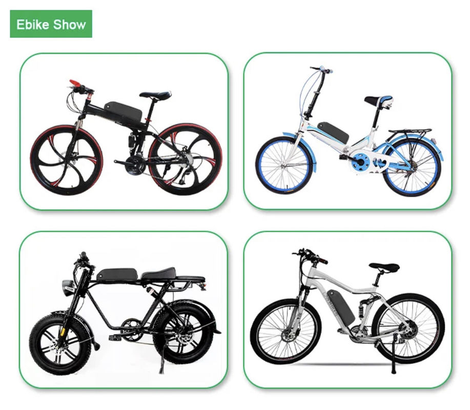 10h 13h 15h 20h 25h 1000w 36v 48v 24v Litio Hailong Ion Bafang e-bike elettrica Bicicletta Black batteria al litio