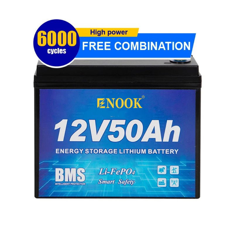 Batteria di 24V di stoccaggio dell'energia 12V 48V 50Ah 100Ah 200Ah 300Ah 400Ah Lithium Iron LifePo4 Batteria con BMS