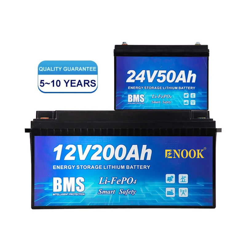 12V 50Ah 100Ah 200Ah 300Ah 400Ah Lifepo4 Battery Pack Con Bms Per Sistema Solare RV Auto elettrica Scooter Motocicletta Barca