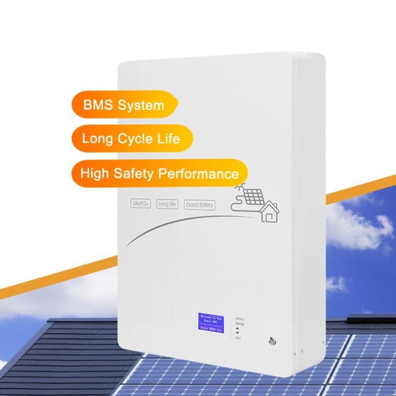Enook Solar 5KWH 10KWH LifePO4 Batteria al litio 24V 48V Energia solare 200Ah Power Wall Lifepo4 Pack