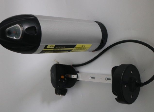 36V 20Ah E Bike Lithium Battery Pack Silver Kettle Tipo personalizzato