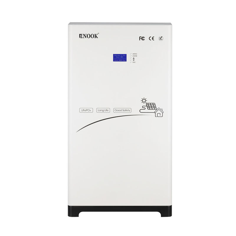 Sistema di accumulo di energia solare a griglia ibrida 10 ~ 20 Kwh Potenza di uscita 15PCS LifePO4 batteria al litio in parallelo