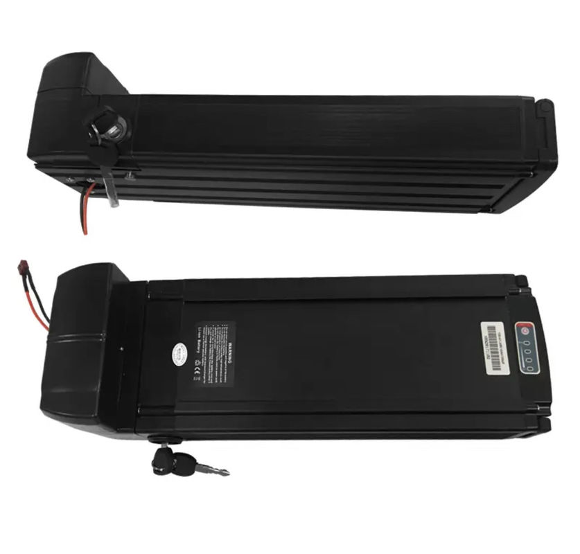 Eco-Friendly Rear Rack E Bike Battery Pack Sliver Batteria agli ioni di litio per biciclette elettriche