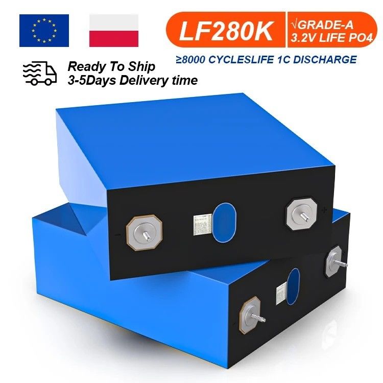 3.2V 280Ah Lifepo4 Batteria 105AH LFP4 Lithium Iron Phosphate Battery Cell per Ebike