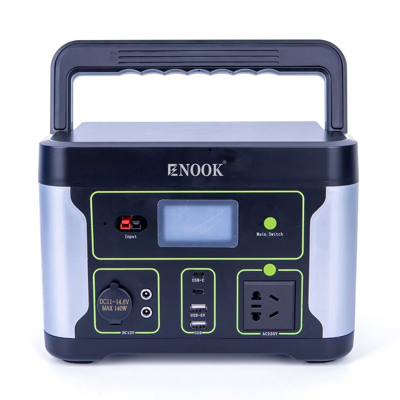enook Stazioni elettriche portatili con porta RV e uscita di onde sinusoidali da 1000W
