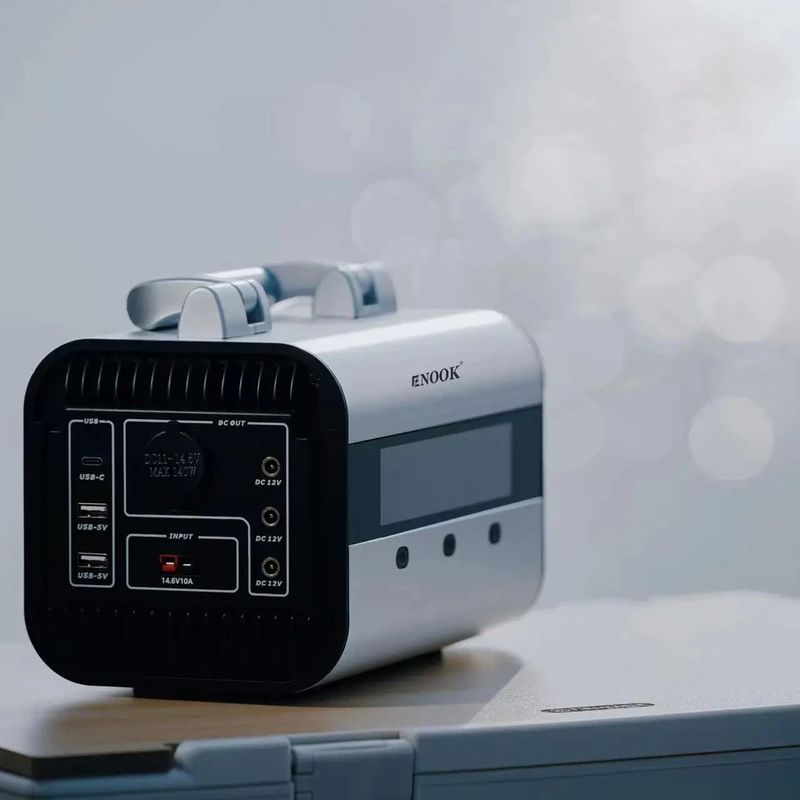 Cina Fabbrica AC 500Wh LiFePo4 Batteria Campeggio all'aperto 500w 1000W Generatore portatile Centrale elettrica