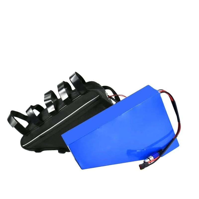 Batteria Triangolare personalizzata Bicicletta elettrica e bicicletta 48v 20ah Batteria agli ioni di litio per Ebike