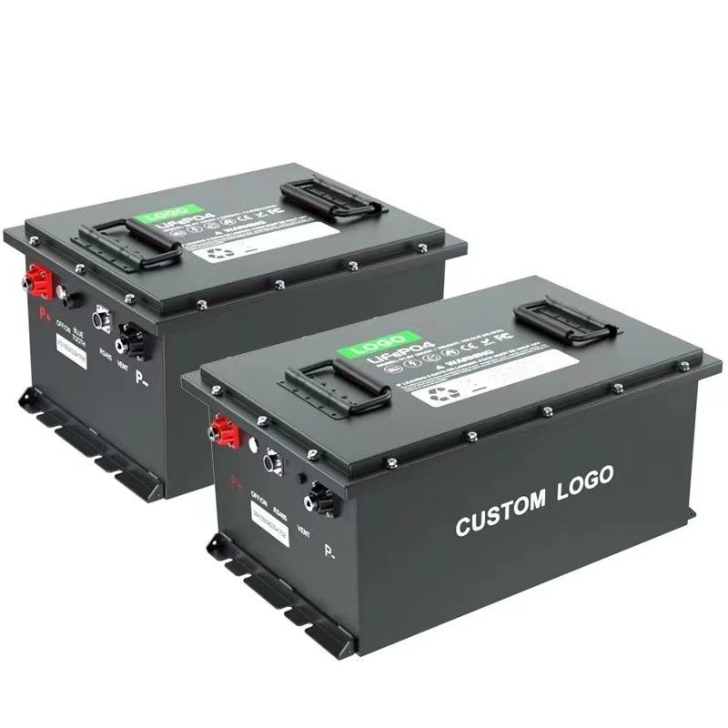 36V 48V 72V 96V 100Ah 200Ah 300Ah LiFePO4 Golf Cart Battery con 150A di scarica continua